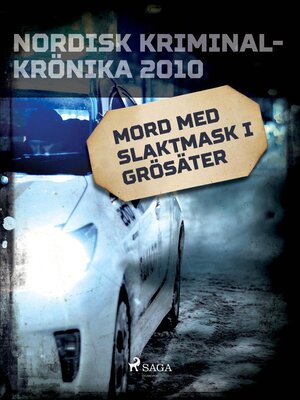 cover image of Mord med slaktmask i Grösäter